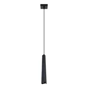 SOLLUX lighting Viseča svetilka, geometrijska cev, črna, PRYSM 1xG9 8W SL.1400 Sollux Lighting