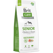 Hrana Brit Care Dog Sustainable senior Chicken & Insoct 12 kg