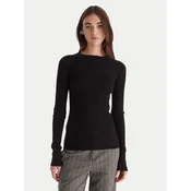 Patrizia Pepe Pulover 2K0337/K7S0-K103 Črna Slim Fit
