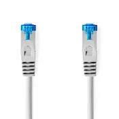 Nedis Omrežni kabel CAT6a | S/FTP | RJ45 Moški | RJ45 Moški | 5,00 m | Brez oprijema | Okrogla | LSZH | Siva | Oznaka