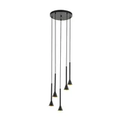 Eglo 97606 - LED luster na sajli CORTADERAS 5xGU10/5W/230V