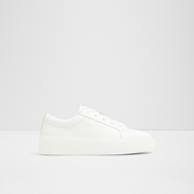 White womens leather sneakers ALDO Hely