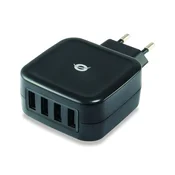 CONCEPTRONIC CONCEPTRONIC ALTHEA 4-Port 25W USB Polnilnik - ALTHEA04B, (21739378)