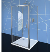 POLYSAN EASY Tristenski tuš z vrtljivimi vrati 800-900x900 mm, univerzalna smer, čisto steklo