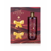 ACCENTRA SET DARILNI ZA KOPANJE 150ml GEL ZA TUŠIRANJE IN 2x20g BOMBICA LUXURY