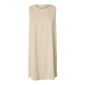 SELECTED FEMME Obleka SLFEssential pesek