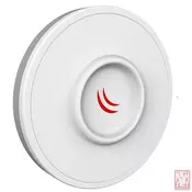 MikroTik DISC Lite5 ac, outdoor 5GHz 802.11a/n/ac wireless device with 21dBi integrated antenna and Gigabit Ethernet, 716MHz, 256MB, RouterOS L3 (RBDiscG-5acD)