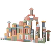 2Kids Toys Safari Animal Blocks aktivnostna igrača iz lesa 12m+ 120 kos
