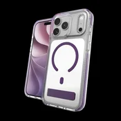Ovitek Santa Cruz Snap s stojalo in gumbom za kamero za Apple iPhone 18 Pro Max/17 Pro Max - FreshPurple