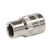 Silverline Ključ vtičnice 9 mm 3/8 HEX kratka srebrna črta