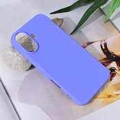Maska za mobilni telefon iPhone 16 TERACELL SOFT VELVET, Ljubicasta