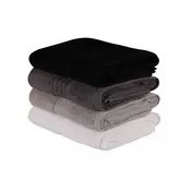 Lessentiel Maison Set peškira, 4 komada, Crni