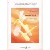 LACOUR:CHANSON MODELE,SAX+PIANO