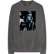 2Pac Changes Side Photo (Back Print) Charcoal Grey L Majica