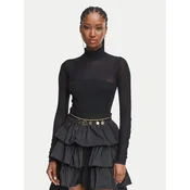 Elisabetta Franchi Bodi BK-09B-67E2-V320 Črna Slim Fit