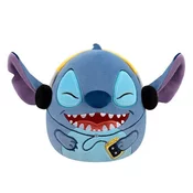 Squishmallows Disney Stitch s slušalkami, 17 cm