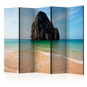 Paravan u 5 dijelova - Rock formation by shoreline Andaman Sea Thailand II [Room Dividers] 225x172