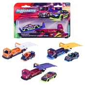 Metalni kamion s automobilom Majorette - JDM Legends Tuning Transporter, asortiman