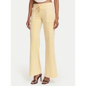 Juicy Couture Spodnji del trenirke Layla JCSEBJ001G Rumena Regular Fit