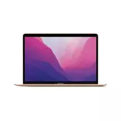 APPLE MacBook Air 13.3 WQHD Retina M1 8GB 256GB SSD Backlit FP Gold (MGND3ZE/A)