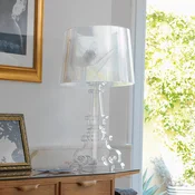 Kartell Bourgie - Namizna svetilka LED, prozorna - Dnevna soba/jedilnica - Dizajn - prozorno - Plastika