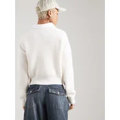 HUGO Pulover Slogerya_B 50565449 Kremna Regular Fit