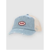 Blue Tomato Trucker Cap washed blue denim
