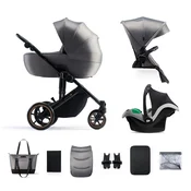 KINDERKRAFT kolica prime 2 3u1 mink pro shadow grey