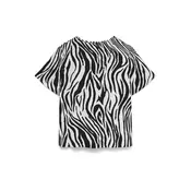 VERO MODA Bluza VMMYMILO  greige / črna