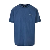 Large Small Spaceblue Embroidery T-Shirt