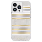 case-mate Case-Mate Pearl Stripes MagSafe - ohišje za iPhone 14 Pro Max, okrašeno z biserom (Pearl Stripes)