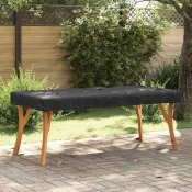 Pokrov za stol Jednobojno Crna 182 x 92 x 15 cm tkanina