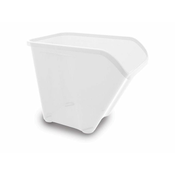 Bijela plasticna kutija za pohranu s poklopcem 55x39x46 cm All In Box – KIS