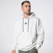 Polleo Mens Prime Terry Oversized Hoodie, White - S
