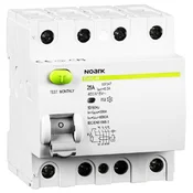 shumee Zaščitno stikalo na preostali tok 4P 400V IP20 40A AC 30mA 108332 noark