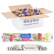 Aba Group VARNO PAKIRANJE Pilica za nohte v obliki polmeseca 100/180 STANDARD - FLAMINGO, 500 kosov