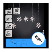Aigostar - LED girlanda za spoljašnju upotrebu 84xLED/230V 1,2x1m IP44 hladno belo pahulje