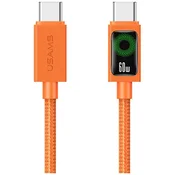 USAMS USAMS 60W USB-C NA USB-C KABEL 1,2 M ZA IPHONE 12 13 14 15 HITRO POLNJENJE