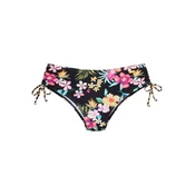 BUFFALO Bikini hlačke jelka/svetlo oranžna/temno roza/črna