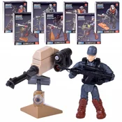 JOKOMISIADA SWAT policist kocke, premična figura, vojak, model za sestavljanje ZA5724