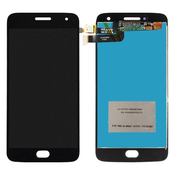 Motorola Moto G5 Plus - LCD zaslon + steklo na dotik (Black) TFT