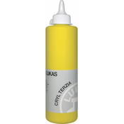 Lukas Cryl Terzia Plastic Bottle Akrilna barva Primary Yellow 500 ml 1 kos