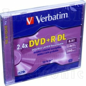 DVD+R Verbatim 8,5GB/240m 2,4x?