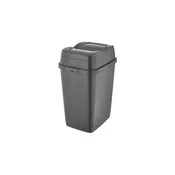 PLASTIČNI KOŠ ZA ODPADKE S KOŠOM ZA SUHE ODPADKE BINIO 10L ANTRACIT