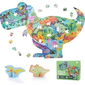 shumee 295-DELNA SESTAVANKA - SVET DINOZAVROV, DINOZAVRJI + 3D KARTICE