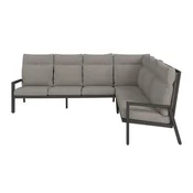Amatio LOUNGE GARNITURA tkanina aluminij