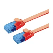 VALUE Value 21992022 RJ45 omrežni kabel\, Patch kabel CAT 6a U/UTP 2.00 m rdeča 1 kos, (20630724)