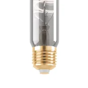 EGLO LED cevna svetilka E27 4W T30 1.700K Filament dimljen - dimno siva - Steklo