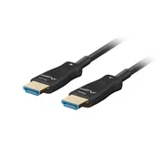 slomart Optični kabel HDMI M/M v2.1 40m 8K AOC, črn