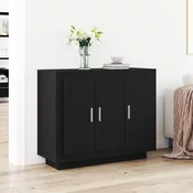 Kreveta Crni hrast 92 x 35 x 75 cm Konstruirano drvo